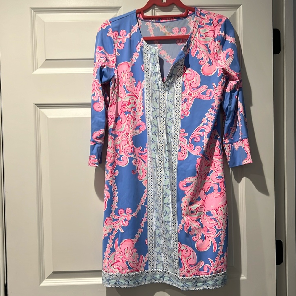 Lilly Pulitzer Chilly Lilly Nadine dress size L